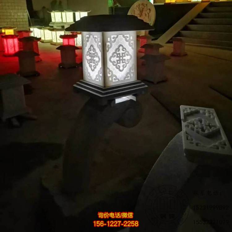 傳統(tǒng)寺廟裝飾雕塑：大理石仿古雕塑